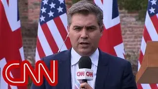 President Trump refuses question from CNNs Jim Acosta