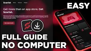 (New) HOW TO DOWNLOAD SCARLET ON IOS WITHOUT COMPUTER 2023