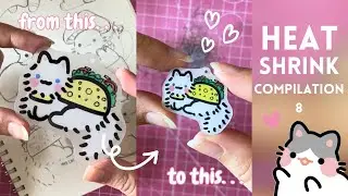 💖SHRINK PLASTIC COMPILATION💖 DIY SHRINK PLASTIC