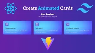 Create animated gradient Cards with Tailwind CSS | React.js