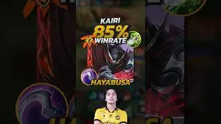 Kairi 85% Winrate Hayabusa S33 Build! Mobile Legends #mobilelegends #mlbb #gaming