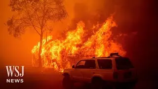 Watch: Rare Fire Tornado in California Park Fire  | WSJ News