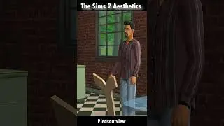 The Sims 2 aesthetics - Pleasantview Nostalgia! #shorts  #thesims #fyp #gaming