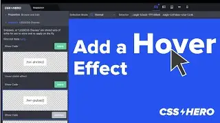 How To Add a Hover Effect To A Button Using CSS Hero