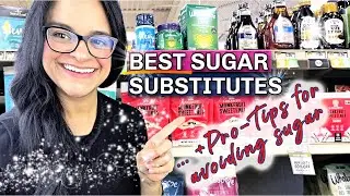 BEST Sugar Free Sweeteners to buy and what to avoid HEALTHY sugar substitutes Keto Diabetic friendly