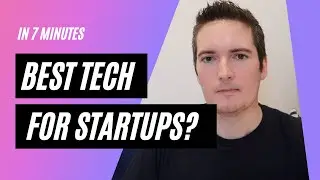 What is the best tech stack for startups in 2021?