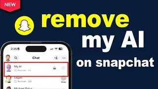 How to Remove/Turn Off MY AI on Snapchat 2024 | how to remove my AI on snapchat