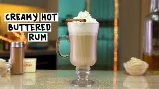 Creamy Hot Buttered Rum - Tipsy Bartender