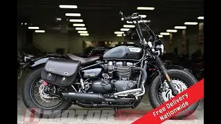 2018 Triumph Bonneville Speedmaster Jet Black A9617@ iMotorsports