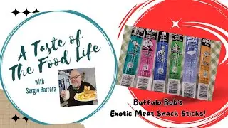 Buffalo Bob's Exotic Meat Snack Sticks!