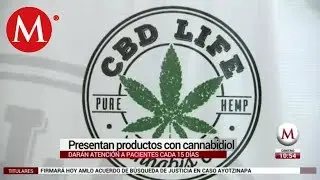 Presentan productos con cannabidiol