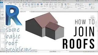 How to Join Roofs in Revit | Join/Unjoin Roof