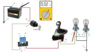 Case Study: Diagnosing a backup lamp circuit using a voltmeter