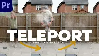 Easy Teleport Effect in Adobe Premiere Pro 2023