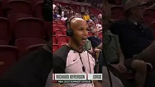 Richard Jefferson manifested his NBA referee debut 🤣