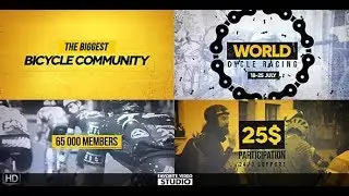 World Cycling Marathon Pack | After Effects Template