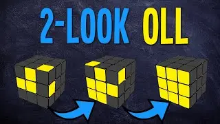 2-Look OLL Tutorial | Beginners CFOP