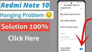 Redmi Note 10 Hanging Problem | Redmi Note 10 Hang Problem Solution | mi Note 10 Hang Problem fix