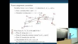 SYSC 4206 (Surgical Robotics) - Lecture 4: Planar forward kinematics,