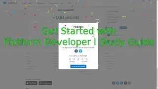 Get Started with Platform Developer I Study Guide