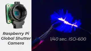 Testing Raspberry Pis new Global Shutter Camera (Low Light, Python Code)