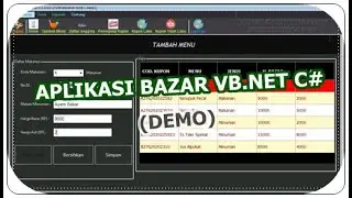 Aplikasi Bazar 2020 ( VB.NET C# )