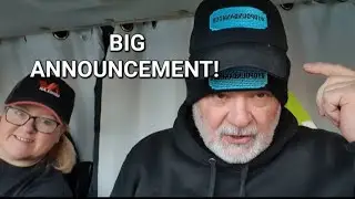 a new beginning / big announcement / road trip / metal detecting