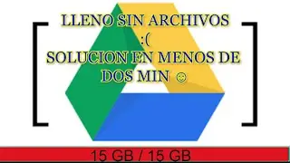 drive lleno sin archivos Solucion!!