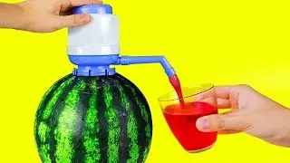 17 SIMPLE LIFE HACKS WITH WATERMELON