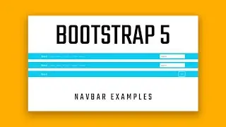 Awesome Bootstrap 5 Navbar Examples