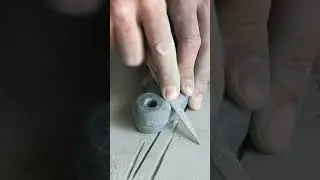 Making SpongeBob out of different stones. This time the shoes for which I used slate for