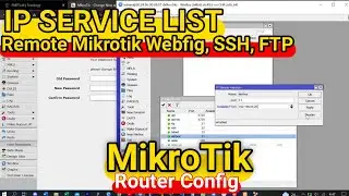 ip service,setting port mikrotik,remote router mikrotik, meremote mikrotik ssh, webfig, & ftp