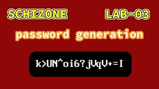 password generation in x86 assembly | SCHIZONE LAB-03