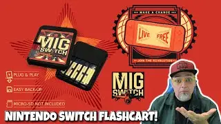 This IS CRAZY! The MIG Switch Is The FIRST Plug & Play Flashcart For The Nintendo Switch!