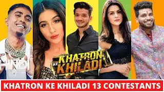 Confirmed Contestants Of Khatron Ke Khiladi 13 -- Munawar Faruqui - Rohit Shetty - Shiv Thakare