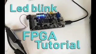 FPGA Blinking Led Tutorial Step by Step [ Altera ]