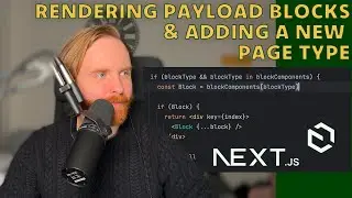 Rendering PayloadCMS Blocks with NextJS and Creating a New Page Type [LIVE CODING]