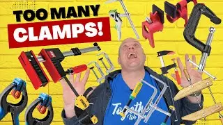 Have You Gotten Carried Away With THIS Woodworking Tool? #woodworking #clamps