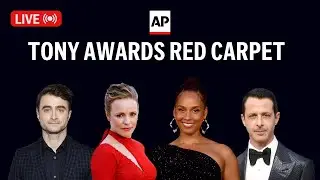 Tony Awards LIVE: Stars arrive on the red carpet