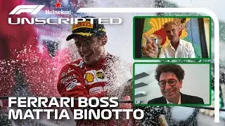 Mattia Binotto on Ferrari, Schumacher And More! | F1 Unscripted | Heineken Non-Race Sundays