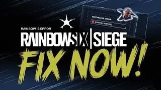 How to Fix Matchmaking Error in Rainbow Six Siege (Quick & Easy Fix!)