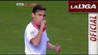 Golazo de Navas (1-2) en el Sevilla FC - Atlético de Madrid - HD