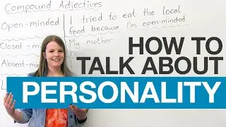 Learn English Vocabulary: Compound Adjectives to describe people