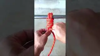 Knots Rope Trick DIY at Home, Home hacks ideas, #knotrope #shoelace #shorts #viral #diy #satisfying