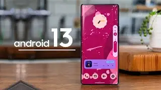 Google Android 13 in SLOW MOTION!