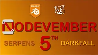 Blender Nodevember 5th What is Blend Data? - Serpens and Darkfall