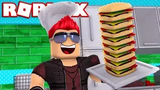 ОТКРЫЛ СВОЙ МАГАЗИН БУРГЕРОВ В РОБЛОКС / ROBLOX BURGER STORE TYCOON