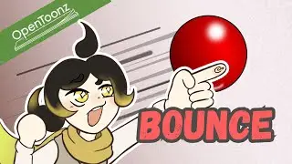 The PERFECT Bouncing Effect In Opentoonz !