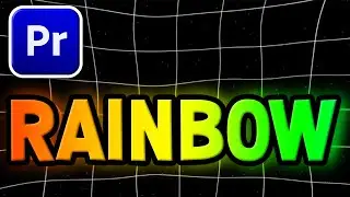 Easy RGB Rainbow Text  Effect In Premiere Pro | Quick Tutorial