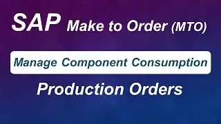 SAP MTO-Stock allocation for components in production order | SAP PP | Allocate plant stock in MTO